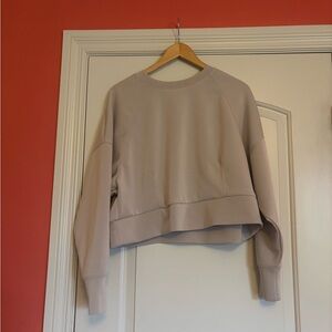 FLX Women's Beige Sweatshirt in Small